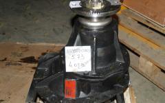 Редуктор заднего моста 28/17 (i=5.73), фланец 4 отверстия HOWO 9901431003