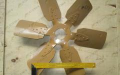 Крыльчатка вентилятора (металл) d=90,D=760 6 отв., болты М8 CDM855