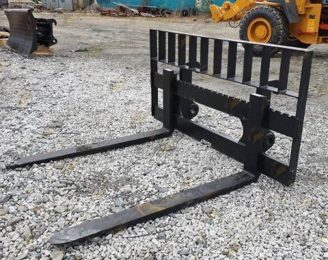 Вилы паллетные под быстросъем L=1200 г/п 3 тонны LG833